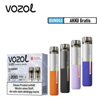 Vozol Sleek Pods 2K - Bundle